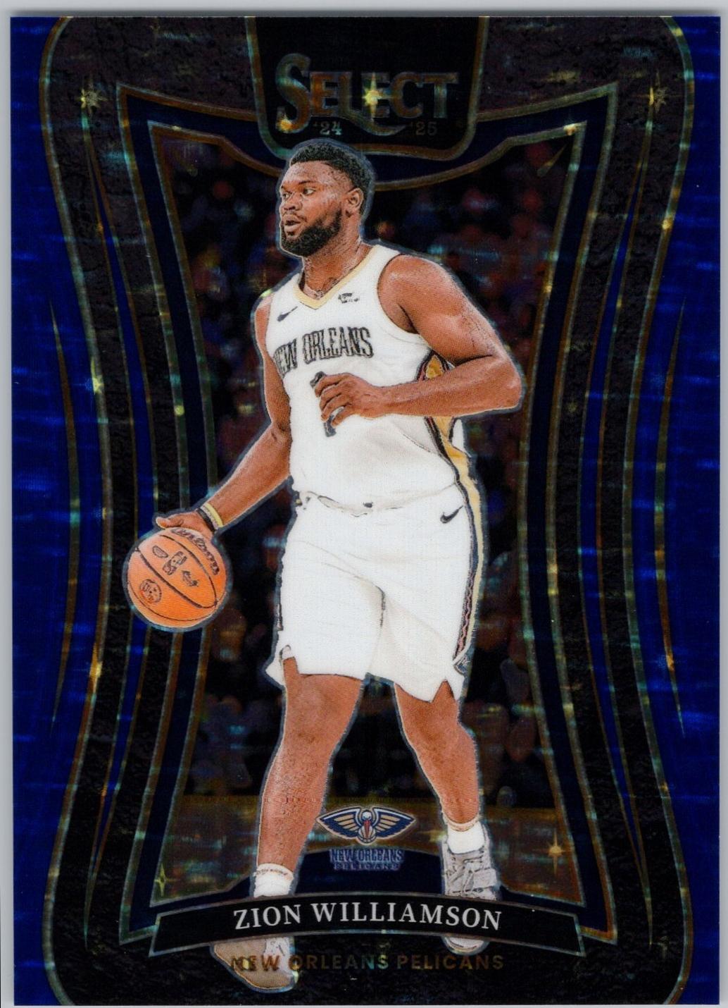 Zion Williamson [Blue Stars Prizm] #304