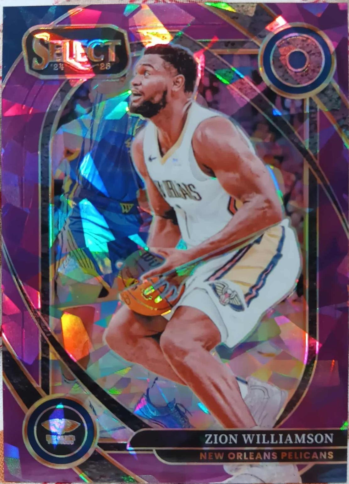 Zion Williamson [Blue Tectonic Prizm] #258