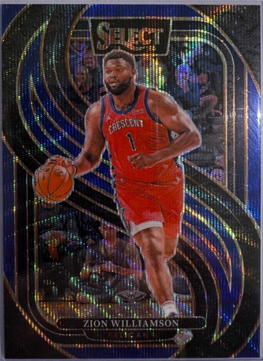 Zion Williamson [Blue Wave Prizm] #138
