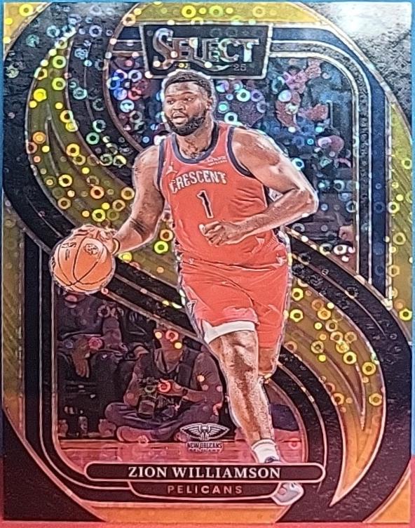 Zion Williamson [Gold Disco Prizm] #138