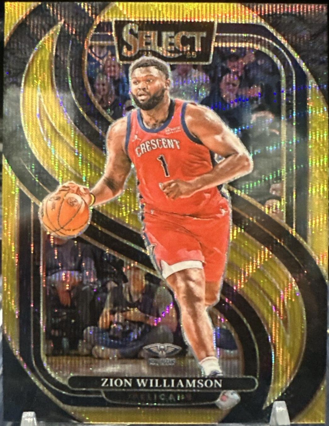 Zion Williamson [Gold Prizm] #138