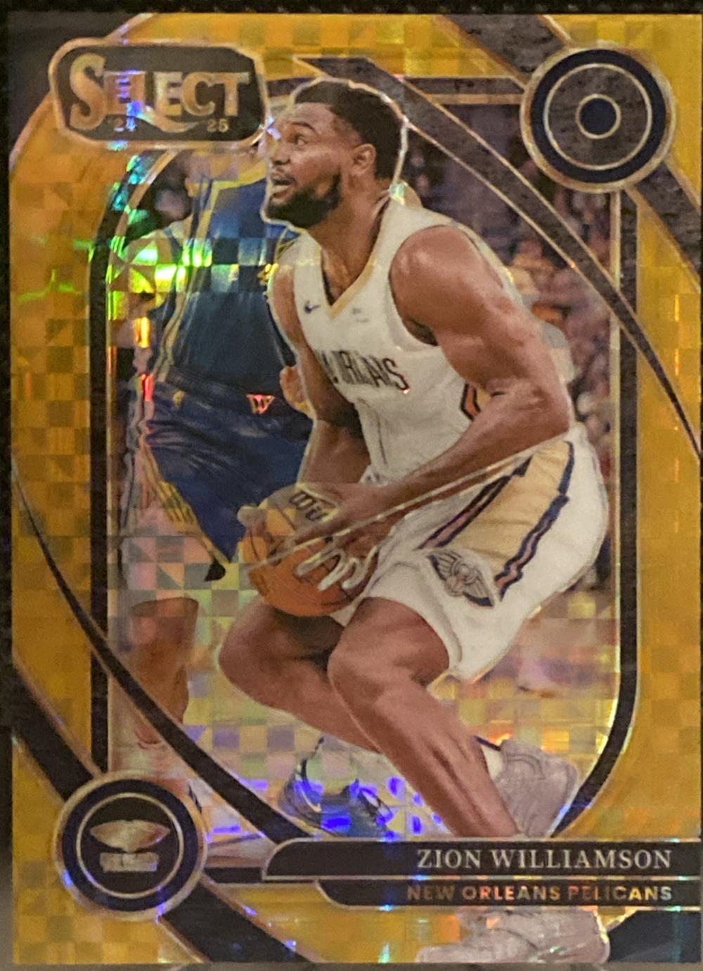 Zion Williamson [Gold Prizm] #258
