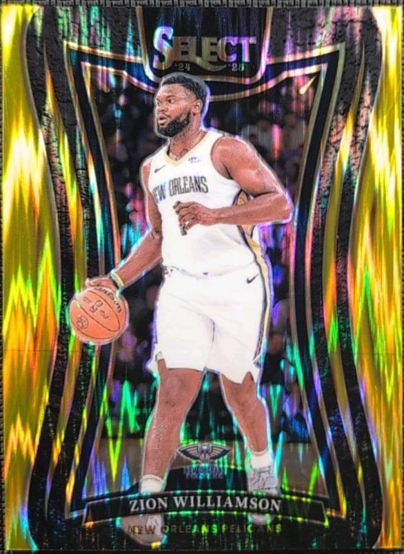 Zion Williamson [Gold Prizm] #304
