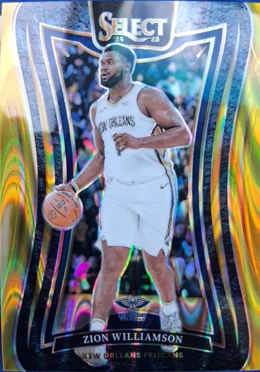 Zion Williamson [Gold Tectonic Prizm] #304