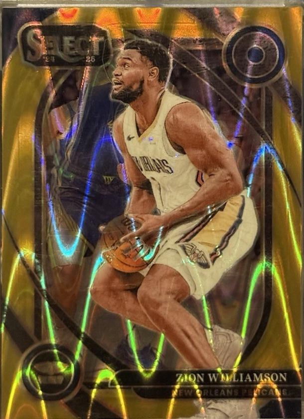 Zion Williamson [Gold Wave Prizm] #258