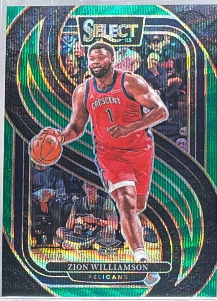 Zion Williamson [Green Wave Prizm] #138
