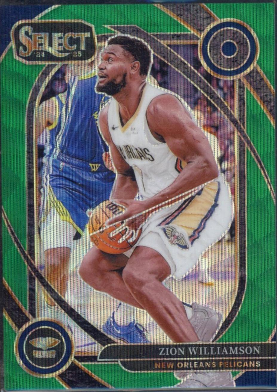 Zion Williamson [Green Wave Prizm] #258
