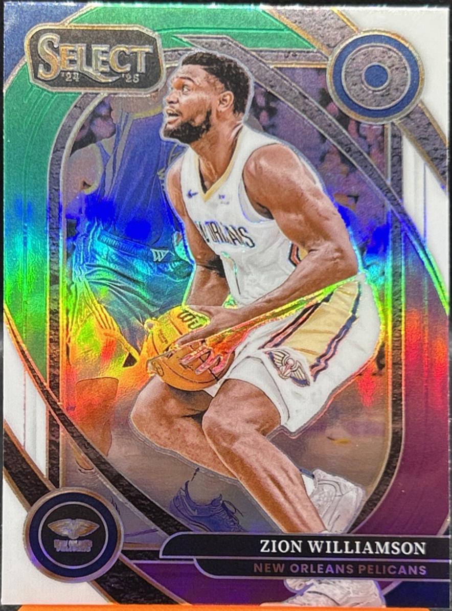 Zion Williamson [Green White Purple Prizm] #258