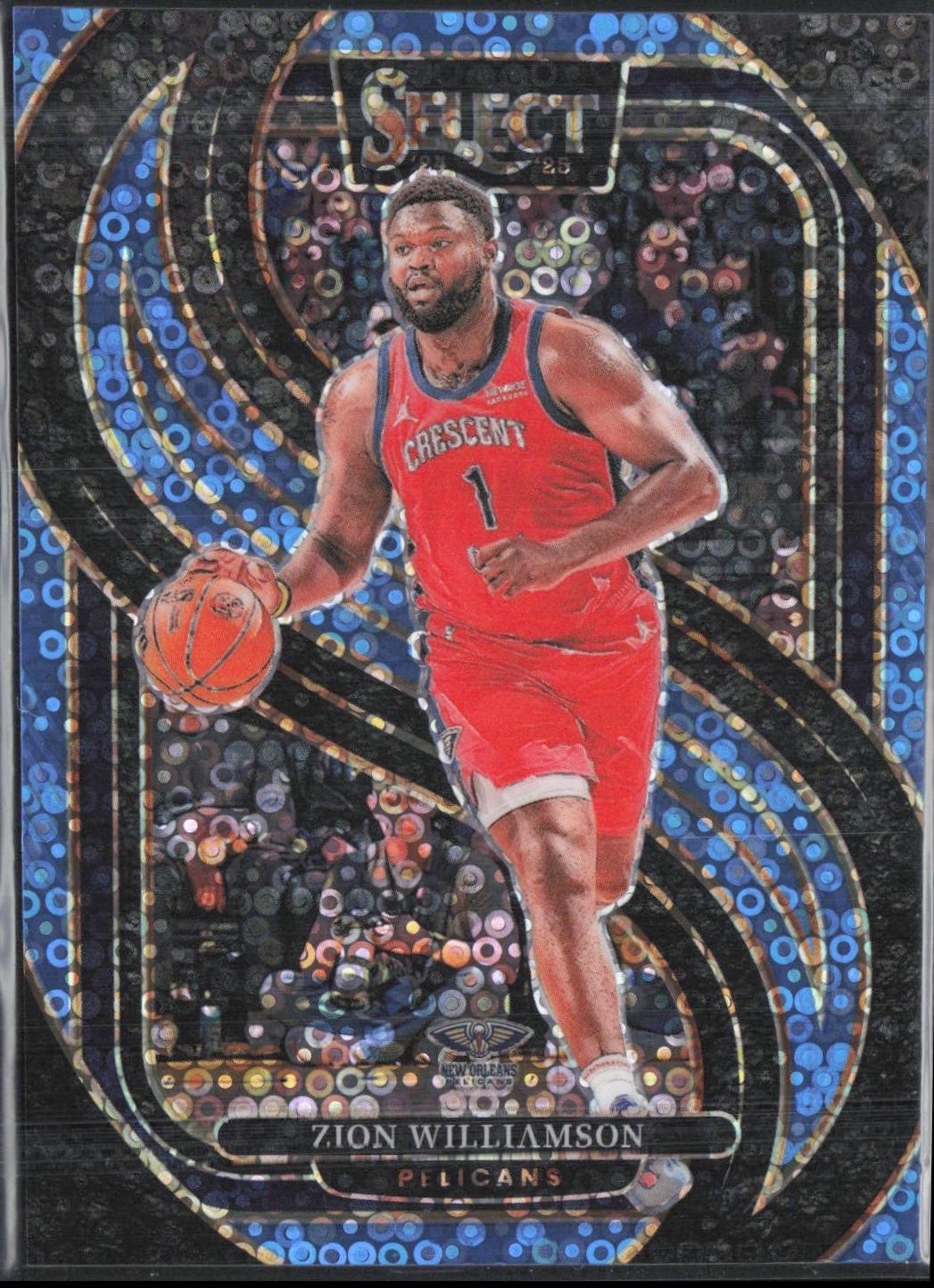 Zion Williamson [Light Blue Disco Prizm] #138