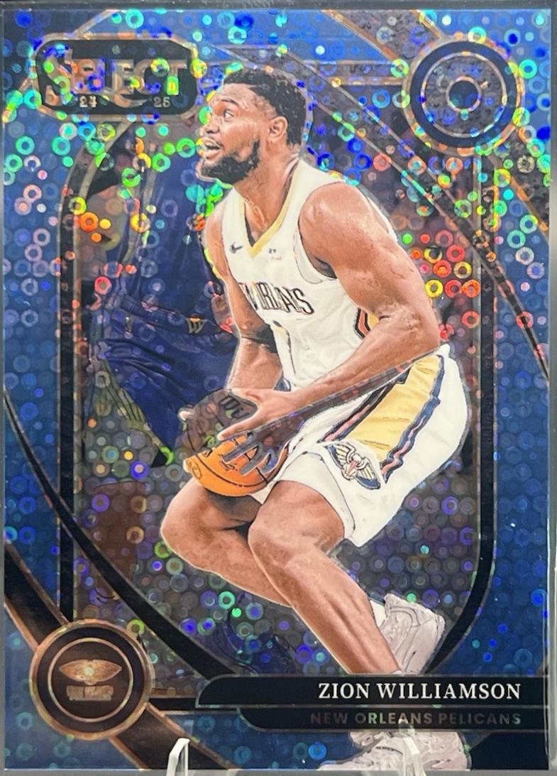Zion Williamson [Light Blue Disco Prizm] #258