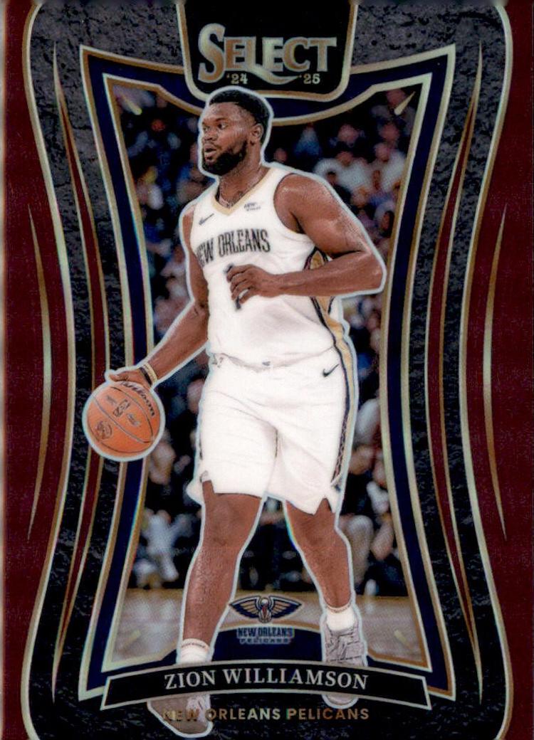 Zion Williamson [Maroon Prizm] #304