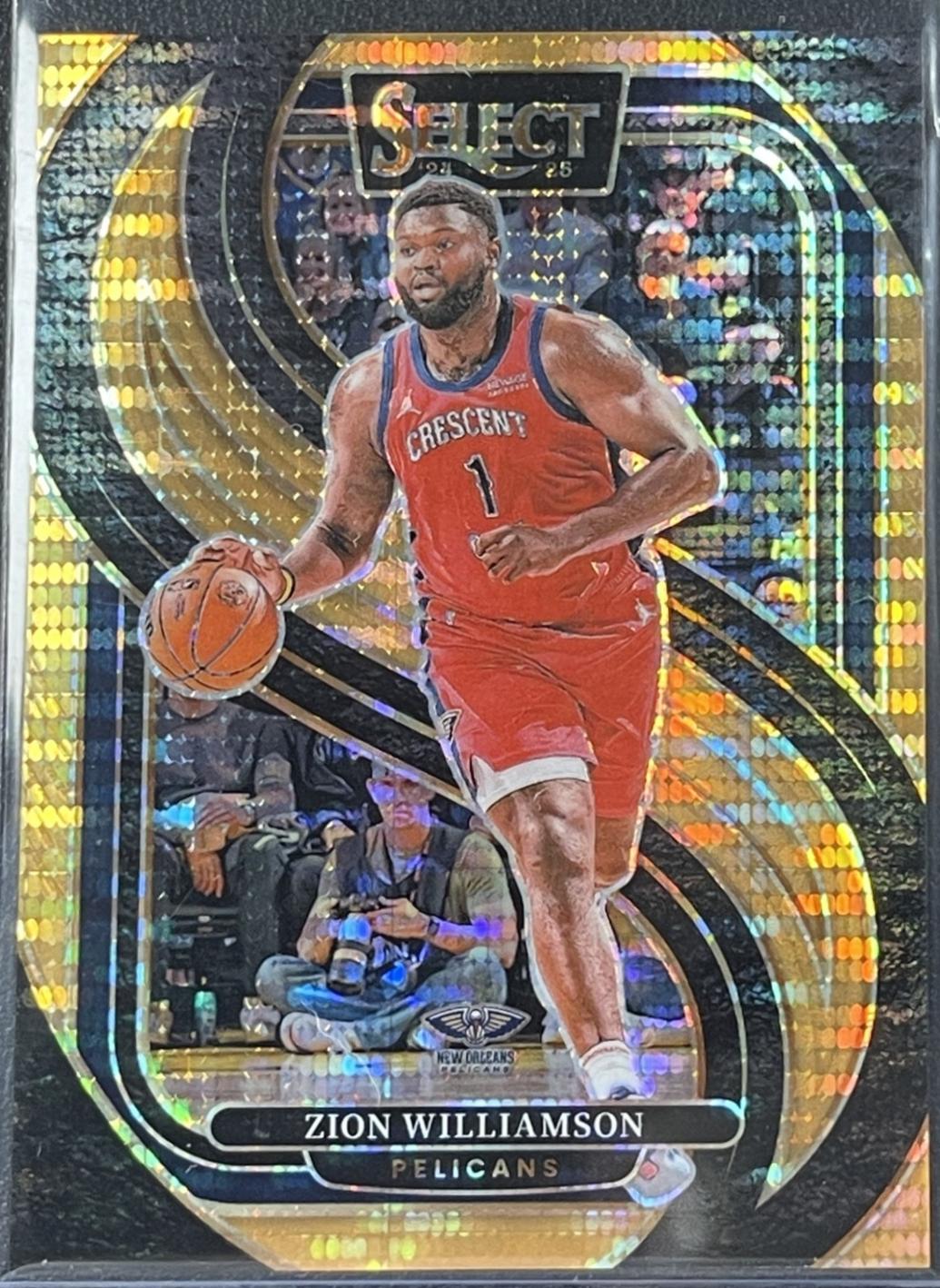 Zion Williamson [Neon Orange Pulsar Prizm] #138