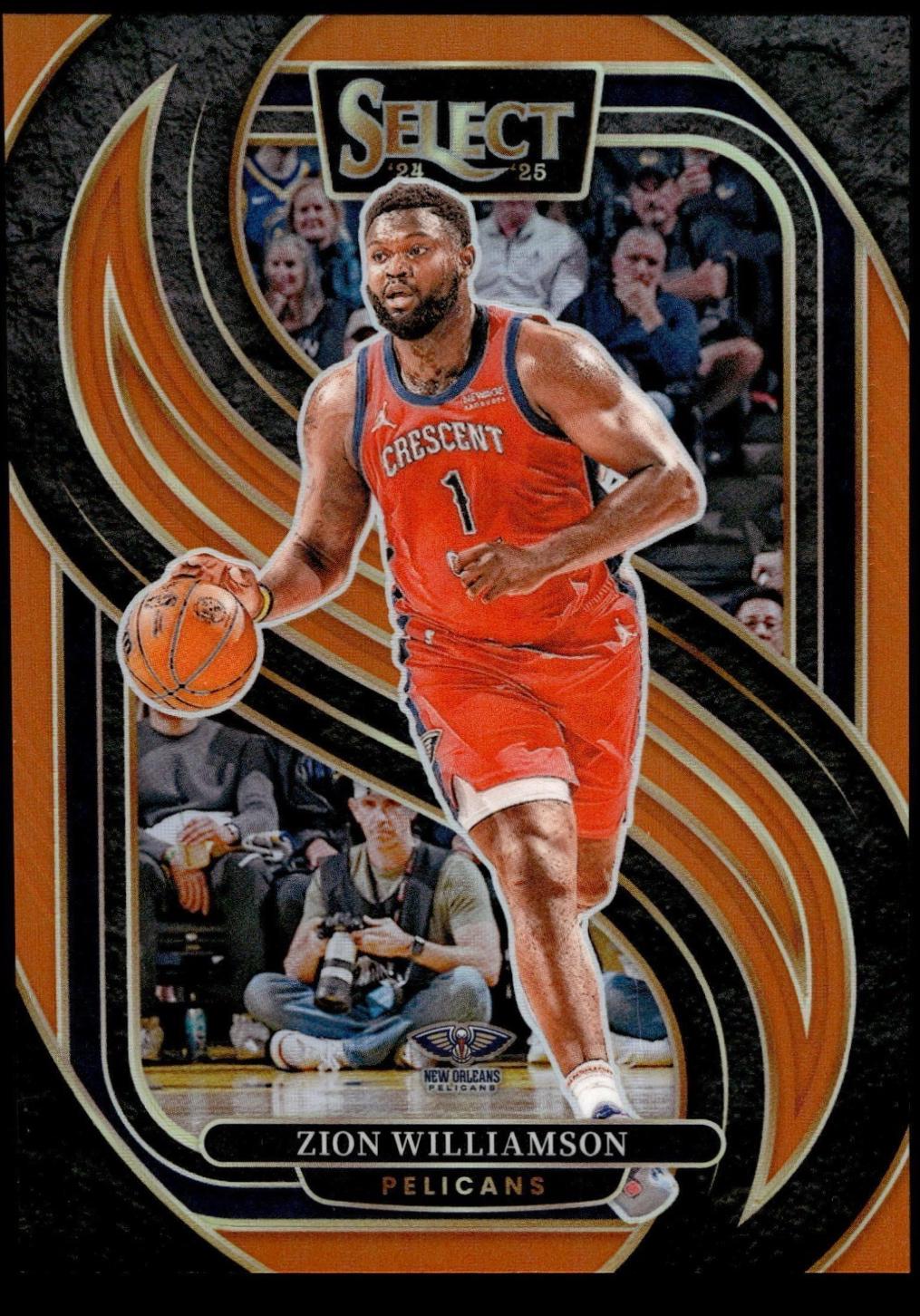 Zion Williamson [Orange Prizm] #138