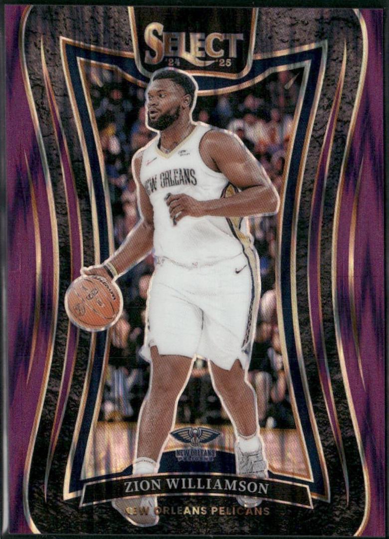 Zion Williamson [Purple Flash Prizm] #304
