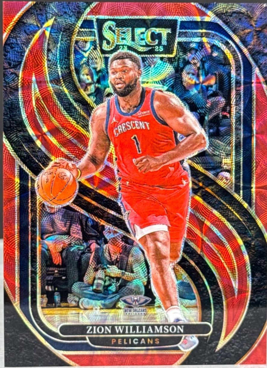 Zion Williamson [Red Scope Prizm] #138