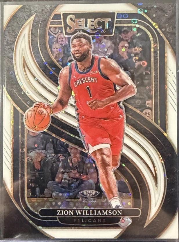 Zion Williamson [White Disco Prizm] #138