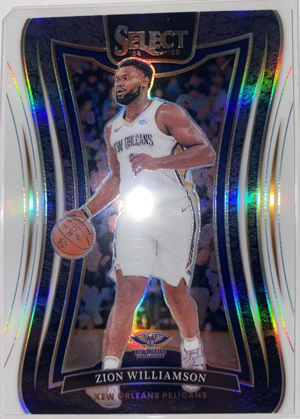 Zion Williamson [White Prizm] #304