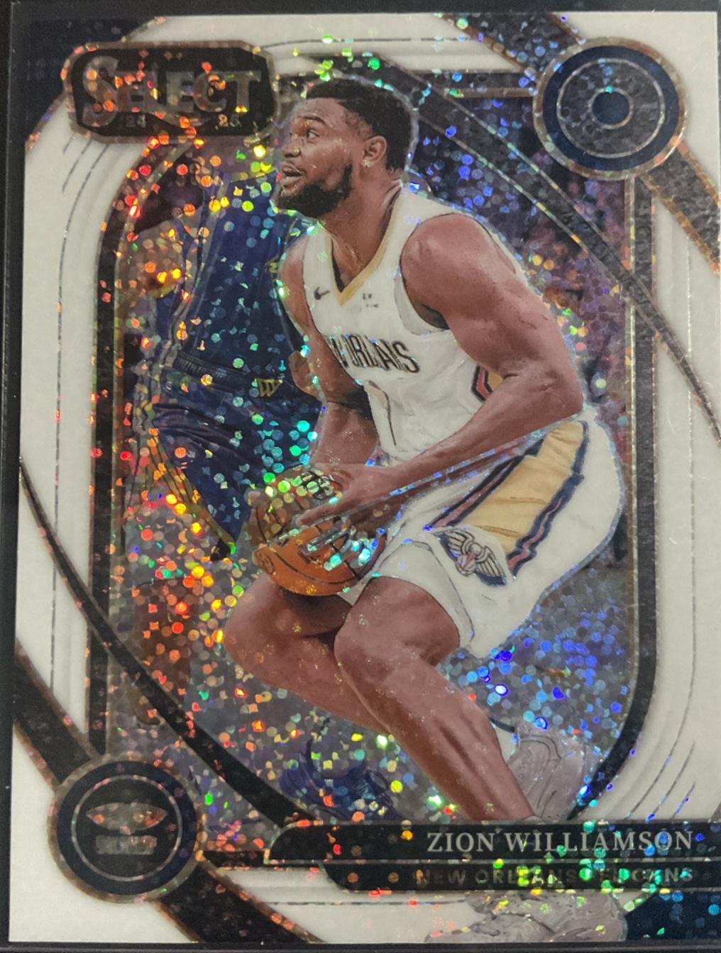 Zion Williamson [White Sparkle Prizm] #258