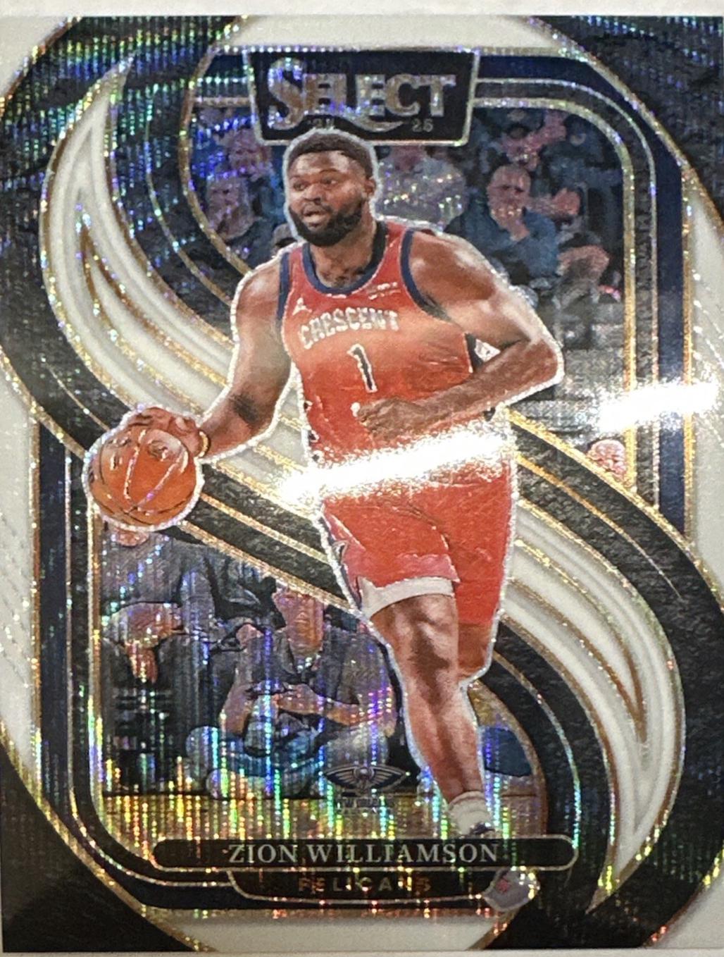 Zion Williamson [White Wave Prizm] #138