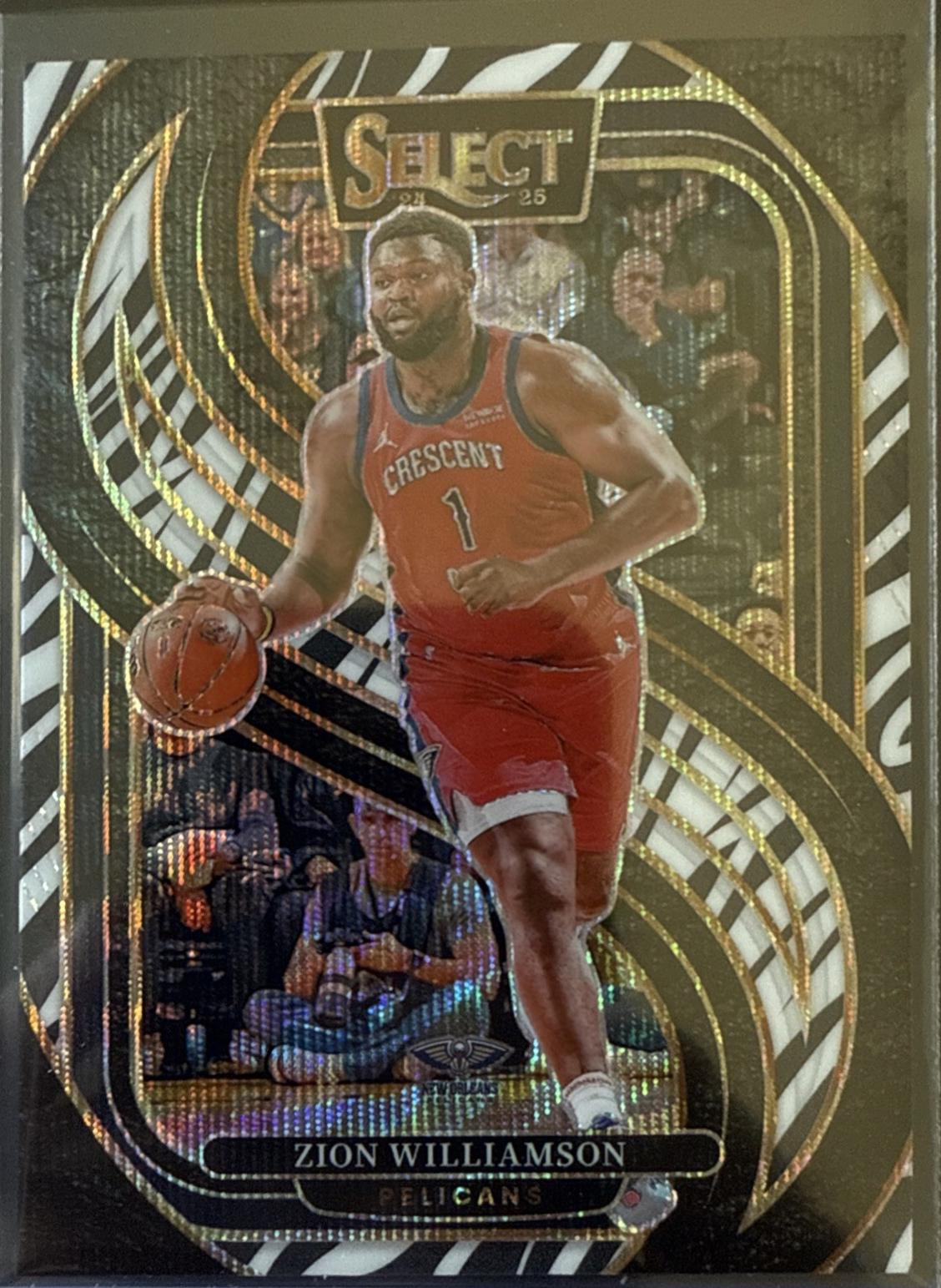 Zion Williamson [Zebra Prizm] #138