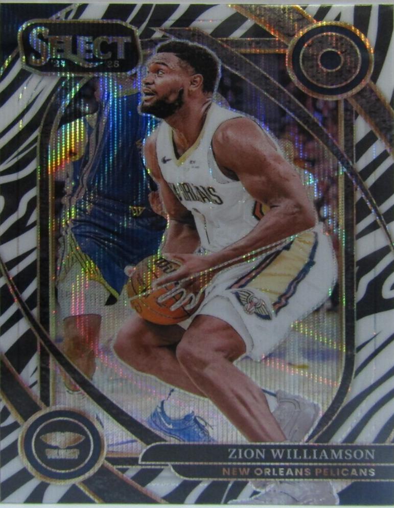 Zion Williamson [Zebra Prizm] #258