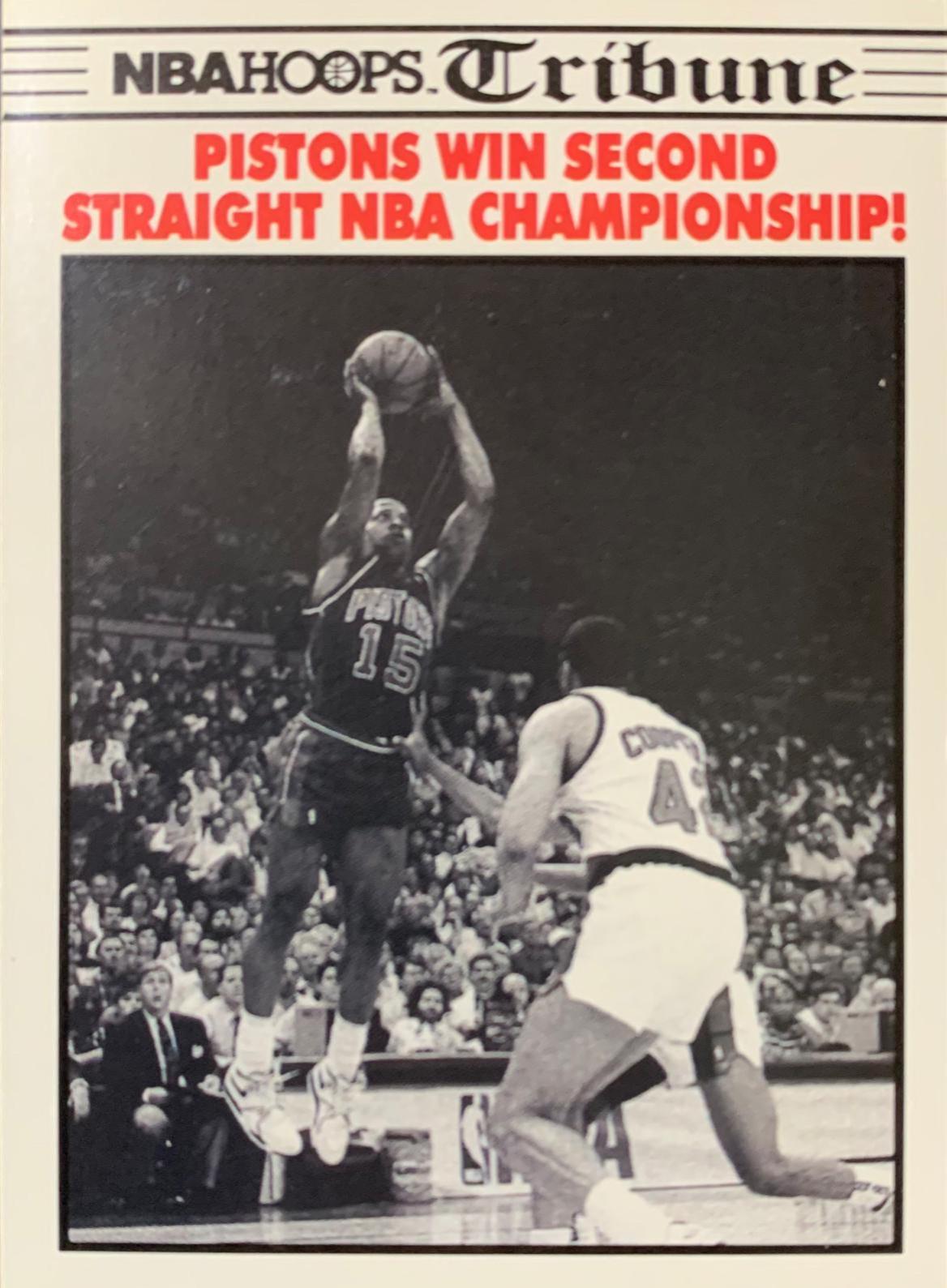 Pistons Win Second Straight NBA Championship! #341