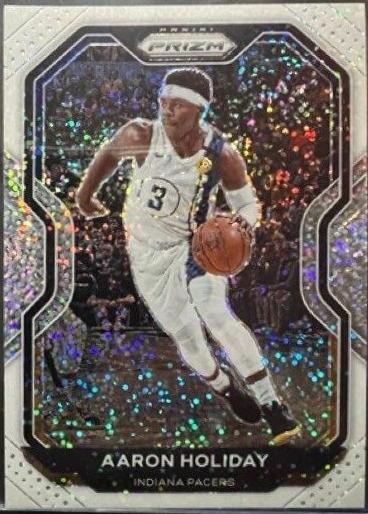 Aaron Holiday [White Sparkle Prizm] #74