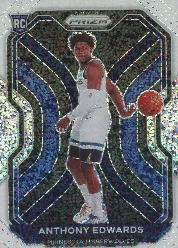 Anthony Edwards [White Sparkle Prizm] #258