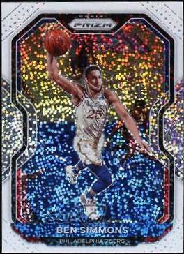 Ben Simmons [White Sparkle Prizm] #125