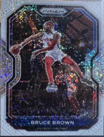 Bruce Brown [White Sparkle Prizm] #239