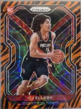 CJ Elleby [Choice Tiger Stripe Prizm] #283