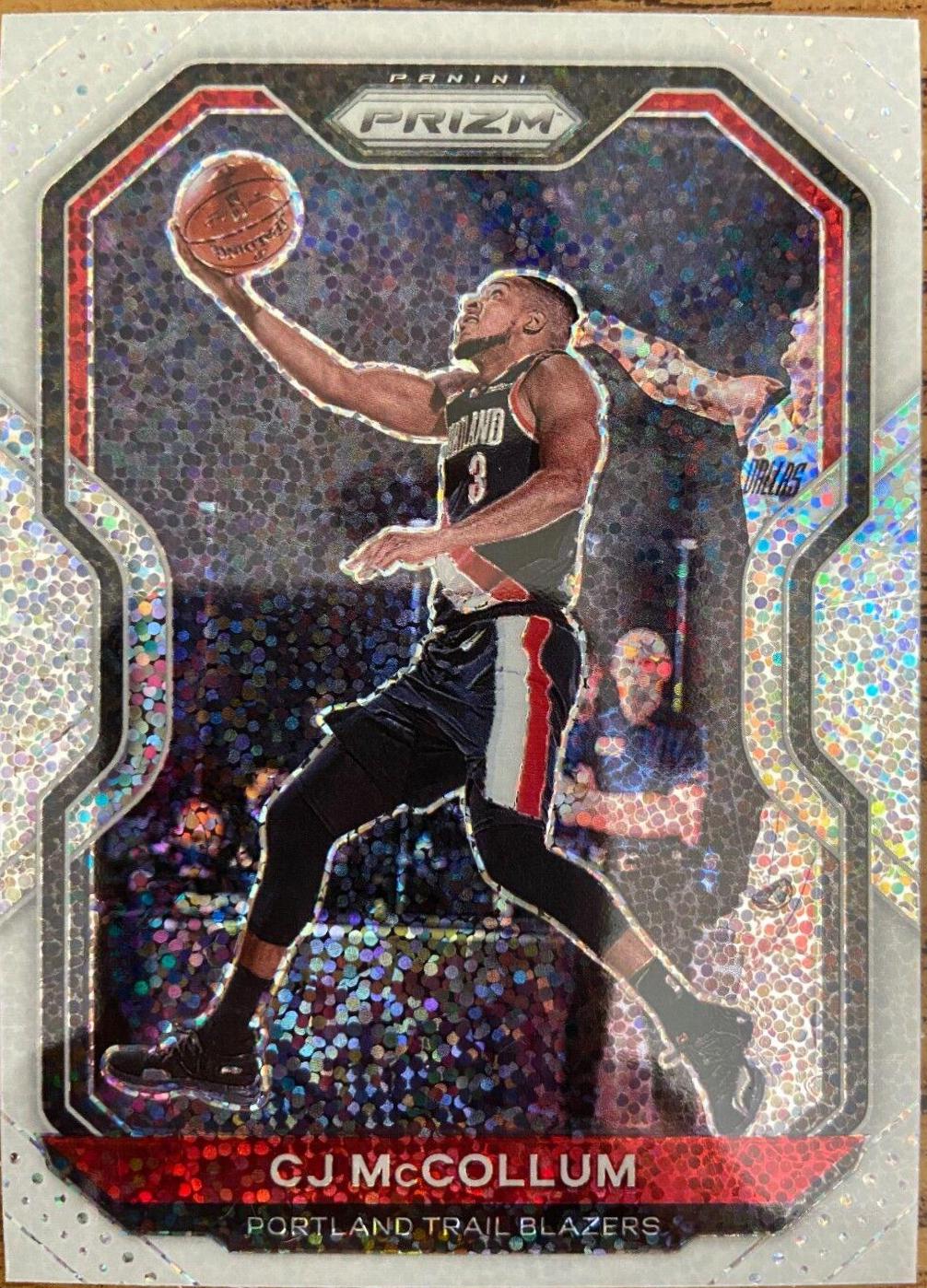 CJ McCollum [White Sparkle Prizm] #236