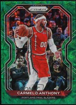 Carmelo Anthony [Choice Green Prizm] #154