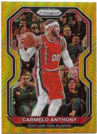Carmelo Anthony [Gold Prizm] #154