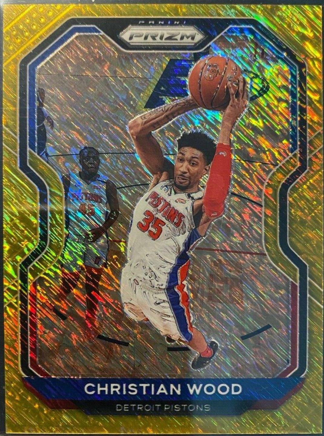 Christian Wood [Gold Shimmer Prizm] #217