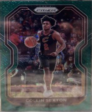Collin Sexton [Green Shimmer Prizm] #225