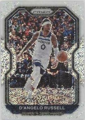 D'Angelo Russell [White Sparkle Prizm] #95