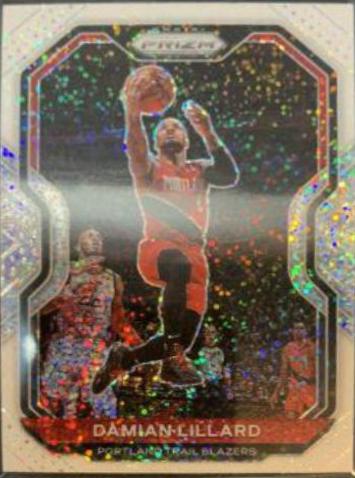 Damian Lillard [White Sparkle Prizm] #173