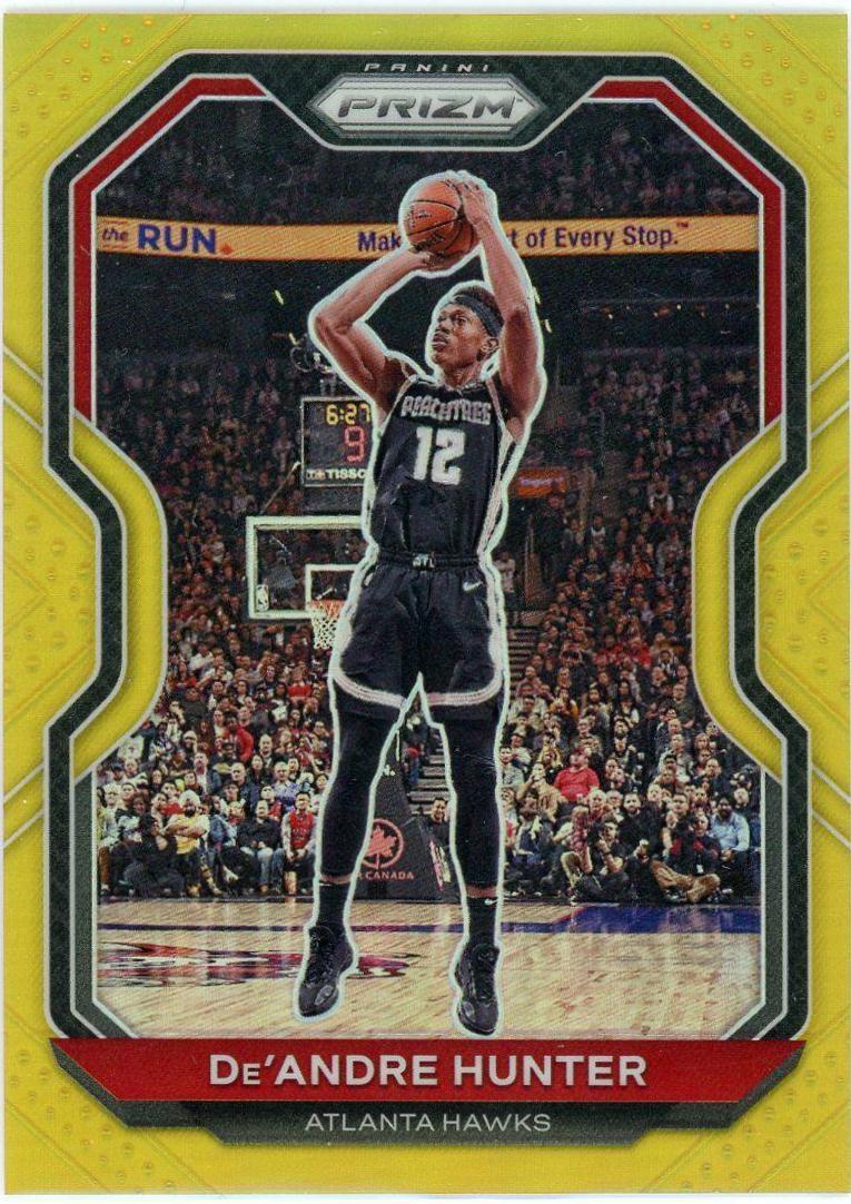 De'Andre Hunter [Gold Prizm] #38