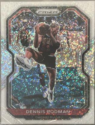 Dennis Rodman [White Sparkle Prizm] #166