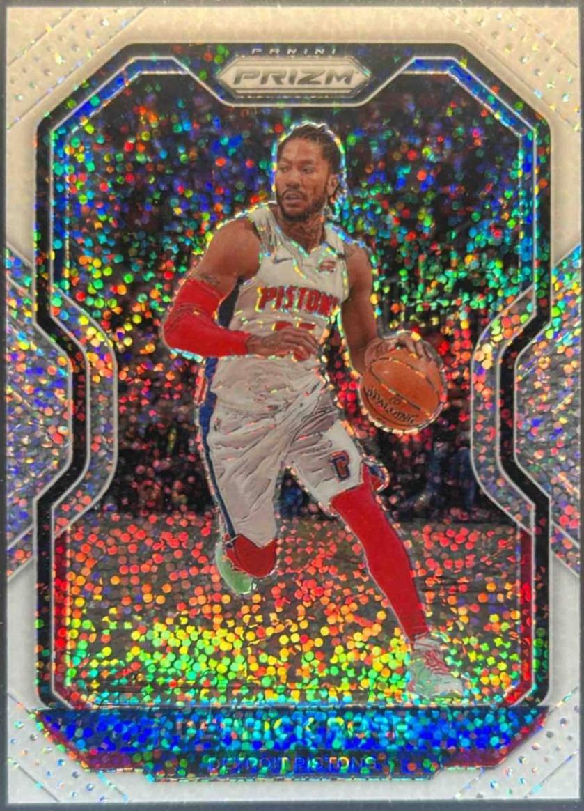Derrick Rose [White Sparkle Prizm] #231