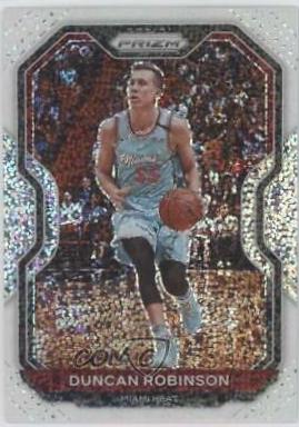 Duncan Robinson [White Sparkle Prizm] #181