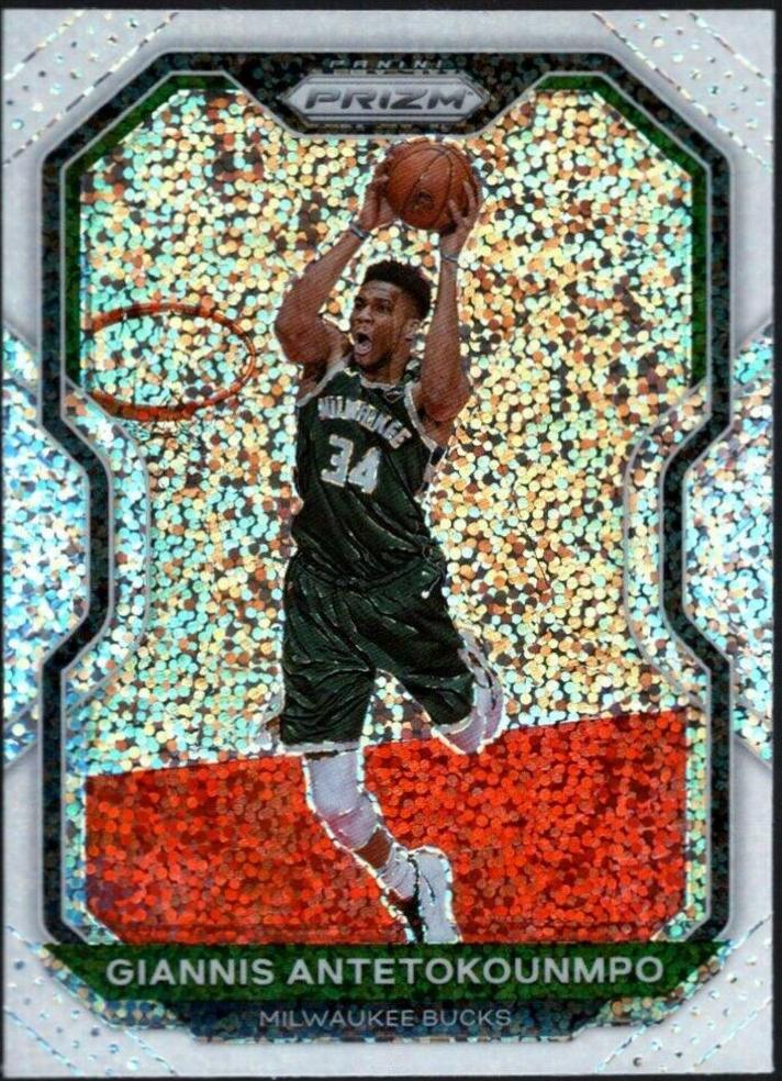Giannis Antetokounmpo [White Sparkle Prizm] #111