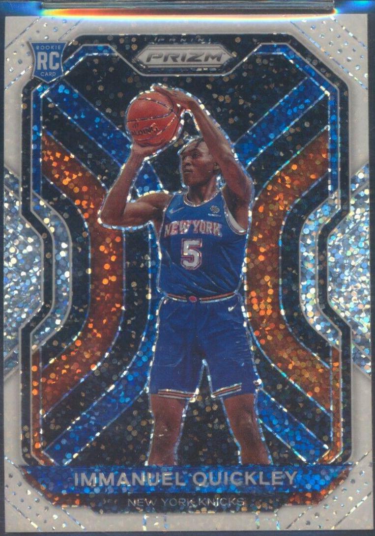 Immanuel Quickley [White Sparkle Prizm] #296