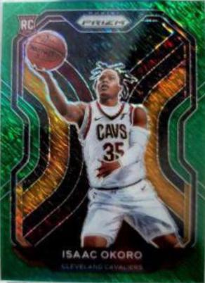 Isaac Okoro [Green Shimmer Prizm] #298