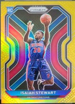 Isaiah Stewart [Gold Prizm] #254
