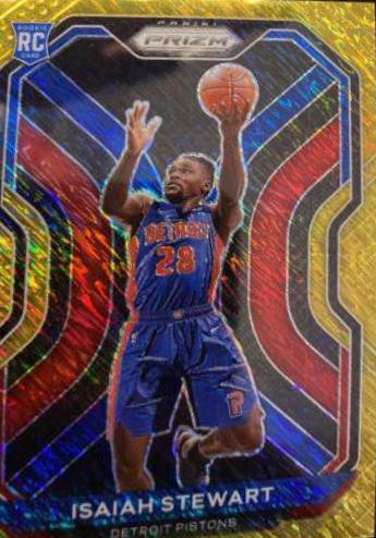 Isaiah Stewart [Gold Shimmer Prizm] #254