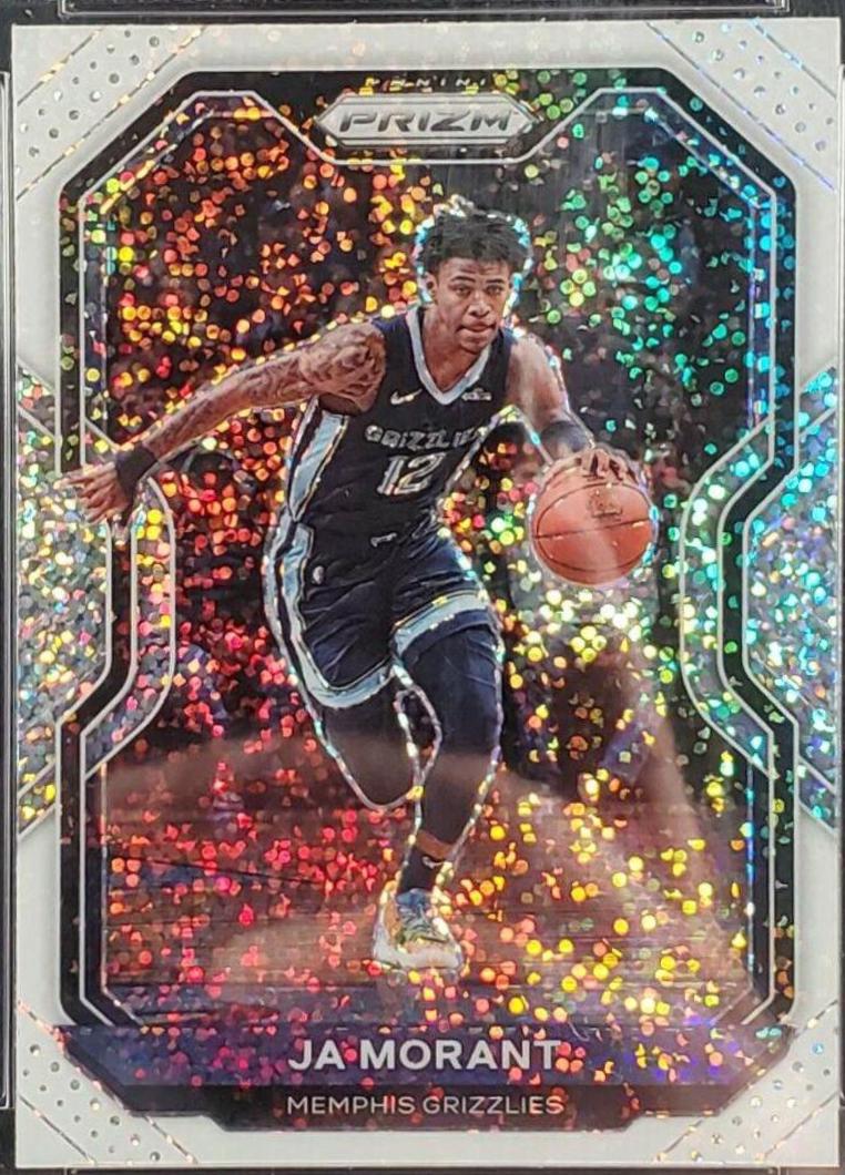 Ja Morant [White Sparkle Prizm] #115