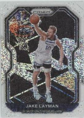 Jake Layman [White Sparkle Prizm] #245