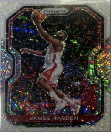 James Harden [White Sparkle Prizm] #112